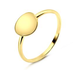 Gold Plated Silver Rings NSR-2810-GP